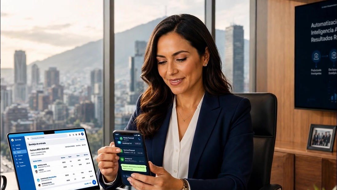 Atención a clientes por WhatsApp desde un entorno empresarial